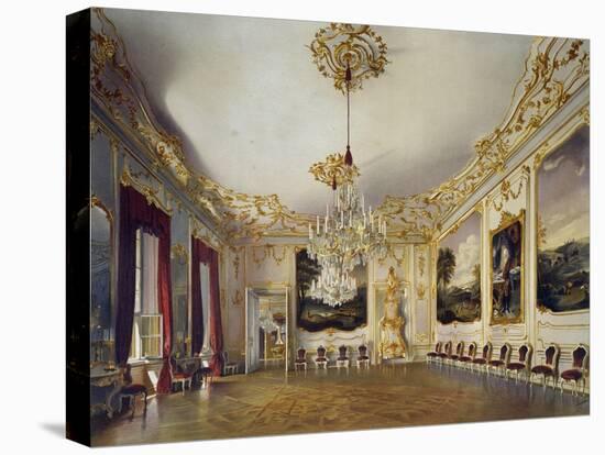 Dining Room in Imperial Apartments-null-Stretched Canvas