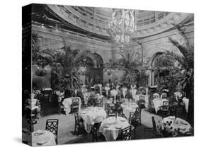 Dining Room in Waldorf-Astoria Hotel in Manhattan-George Boldt-Stretched Canvas