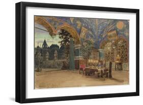 Dining Room of Prince Vasily Golitsyn, 1897-Appolinari Mikhaylovich Vasnetsov-Framed Giclee Print