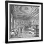 Dining Room of the Garrick Club, 1897-null-Framed Giclee Print