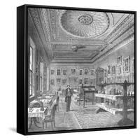 Dining Room of the Garrick Club, 1897-null-Framed Stretched Canvas