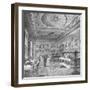 Dining Room of the Garrick Club, 1897-null-Framed Giclee Print