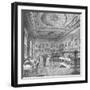 Dining Room of the Garrick Club, 1897-null-Framed Giclee Print