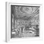 Dining Room of the Garrick Club, 1897-null-Framed Giclee Print