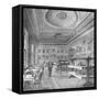 Dining Room of the Garrick Club, 1897-null-Framed Stretched Canvas