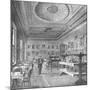 Dining Room of the Garrick Club, 1897-null-Mounted Giclee Print