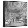 Dining Room of the Garrick Club, 1897-null-Framed Stretched Canvas