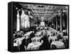 Dining Room of the Waldorf-Astoria Hotel, New York-null-Framed Stretched Canvas