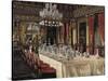 Dining Room of Yildiz Palace in Istanbul, Turkey, 19th Century-null-Stretched Canvas