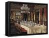 Dining Room of Yildiz Palace in Istanbul, Turkey, 19th Century-null-Framed Stretched Canvas