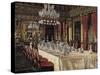 Dining Room of Yildiz Palace in Istanbul, Turkey, 19th Century-null-Stretched Canvas