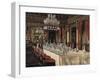 Dining Room of Yildiz Palace in Istanbul, Turkey, 19th Century-null-Framed Giclee Print