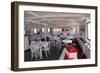 Dining Room on Board the Lightship 'Relandersgrund, Helsinki, Finland, 2011-Sheldon Marshall-Framed Photographic Print