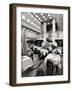 Dining Room on the Ocean Liner 'Ile De France', 1926 (B/W Photo)-French Photographer-Framed Giclee Print