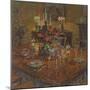 Dining Room with Geraniums-Susan Ryder-Mounted Giclee Print