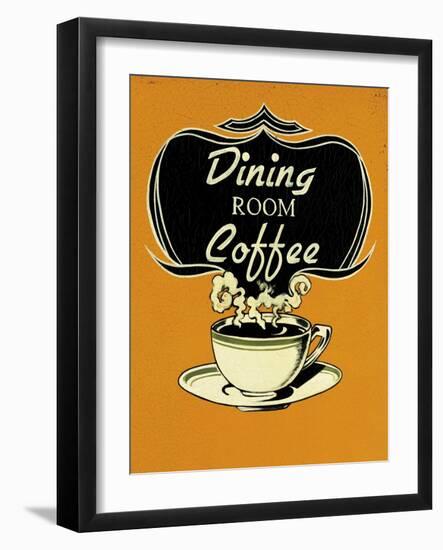 Dining Room-Catherine Jones-Framed Art Print