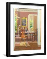 Dining Room-William Ireland-Framed Giclee Print