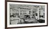 Dining Saloon of the 'Lusitania'-null-Framed Photographic Print