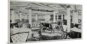 Dining Saloon of the 'Lusitania'-null-Mounted Photographic Print