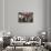 Dining Saloon on a London to Liverpool Express Train-null-Art Print displayed on a wall