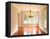 Diningroom with Windows-Wollwerth Imagery-Framed Stretched Canvas