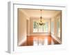 Diningroom with Windows-Wollwerth Imagery-Framed Photographic Print