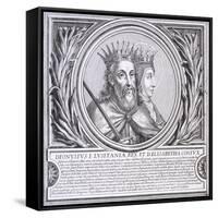 Dinis of Portugal (Litho)-null-Framed Stretched Canvas