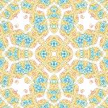 Flower Abstract Pattern-Dink101-Art Print