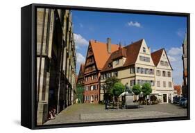 Dinkelsbuhl, Romantic Road, Franconia, Bavaria, Germany, Europe-Robert Harding-Framed Stretched Canvas