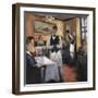 Dinner at Eight 1-Marc Taylor-Framed Art Print