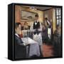 Dinner at Eight 1-Marc Taylor-Framed Stretched Canvas