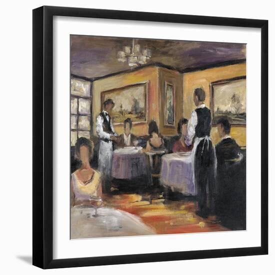 Dinner at Eight 2-Marc Taylor-Framed Art Print