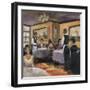 Dinner at Eight 2-Marc Taylor-Framed Art Print