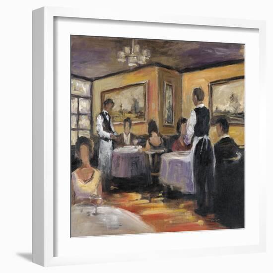 Dinner at Eight 2-Marc Taylor-Framed Art Print