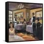 Dinner at Eight 2-Marc Taylor-Framed Stretched Canvas