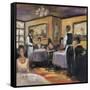 Dinner at Eight 2-Marc Taylor-Framed Stretched Canvas