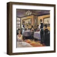 Dinner at Eight 2-Marc Taylor-Framed Art Print