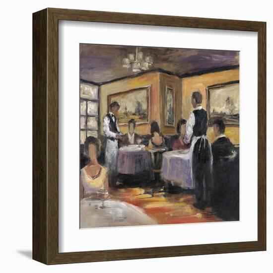 Dinner at Eight 2-Marc Taylor-Framed Art Print