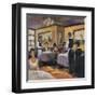 Dinner at Eight 2-Marc Taylor-Framed Art Print