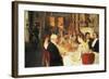 Dinner at Haddo House-Alfred Edward Emslie-Framed Giclee Print