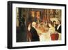 Dinner at Haddo House-Alfred Edward Emslie-Framed Giclee Print