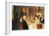 Dinner at Haddo House-Alfred Edward Emslie-Framed Giclee Print