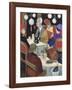 Dinner at Lhardy's-Virginia Ergüín-Framed Giclee Print