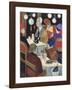 Dinner at Lhardy's-Virginia Ergüín-Framed Giclee Print