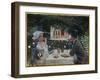 Dinner at the Ambassadors. Painting by Jean Beraud (1849-1935), 20Th Century. Oil on Wood. Dim: 0.3-Jean Beraud-Framed Giclee Print