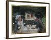 Dinner at the Ambassadors. Painting by Jean Beraud (1849-1935), 20Th Century. Oil on Wood. Dim: 0.3-Jean Beraud-Framed Giclee Print