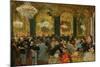 Dinner at the Ball, 1879, after Adolf Von Menzel (1815-1905)-Edgar Degas-Mounted Giclee Print