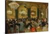 Dinner at the Ball, 1879, after Adolf Von Menzel (1815-1905)-Edgar Degas-Stretched Canvas