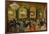 Dinner at the Ball, 1879, after Adolf Von Menzel (1815-1905)-Edgar Degas-Framed Giclee Print