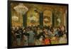 Dinner at the Ball, 1879, after Adolf Von Menzel (1815-1905)-Edgar Degas-Framed Giclee Print